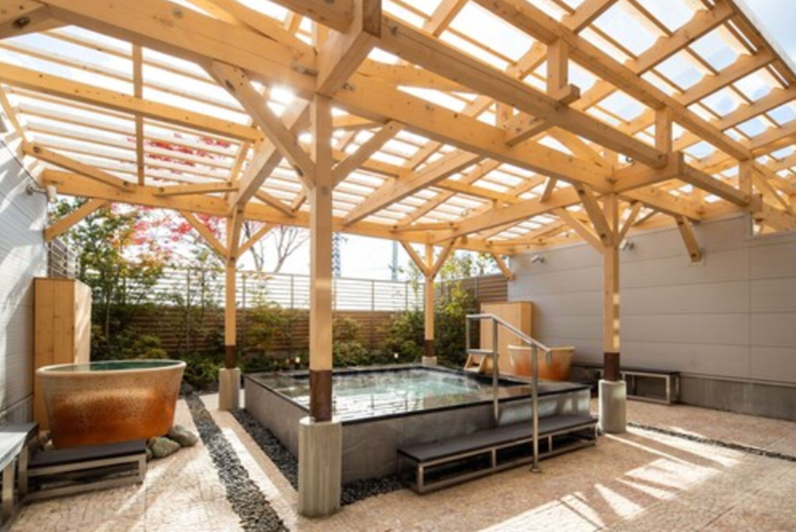 富士河口湖リゾートホテル 露天風呂