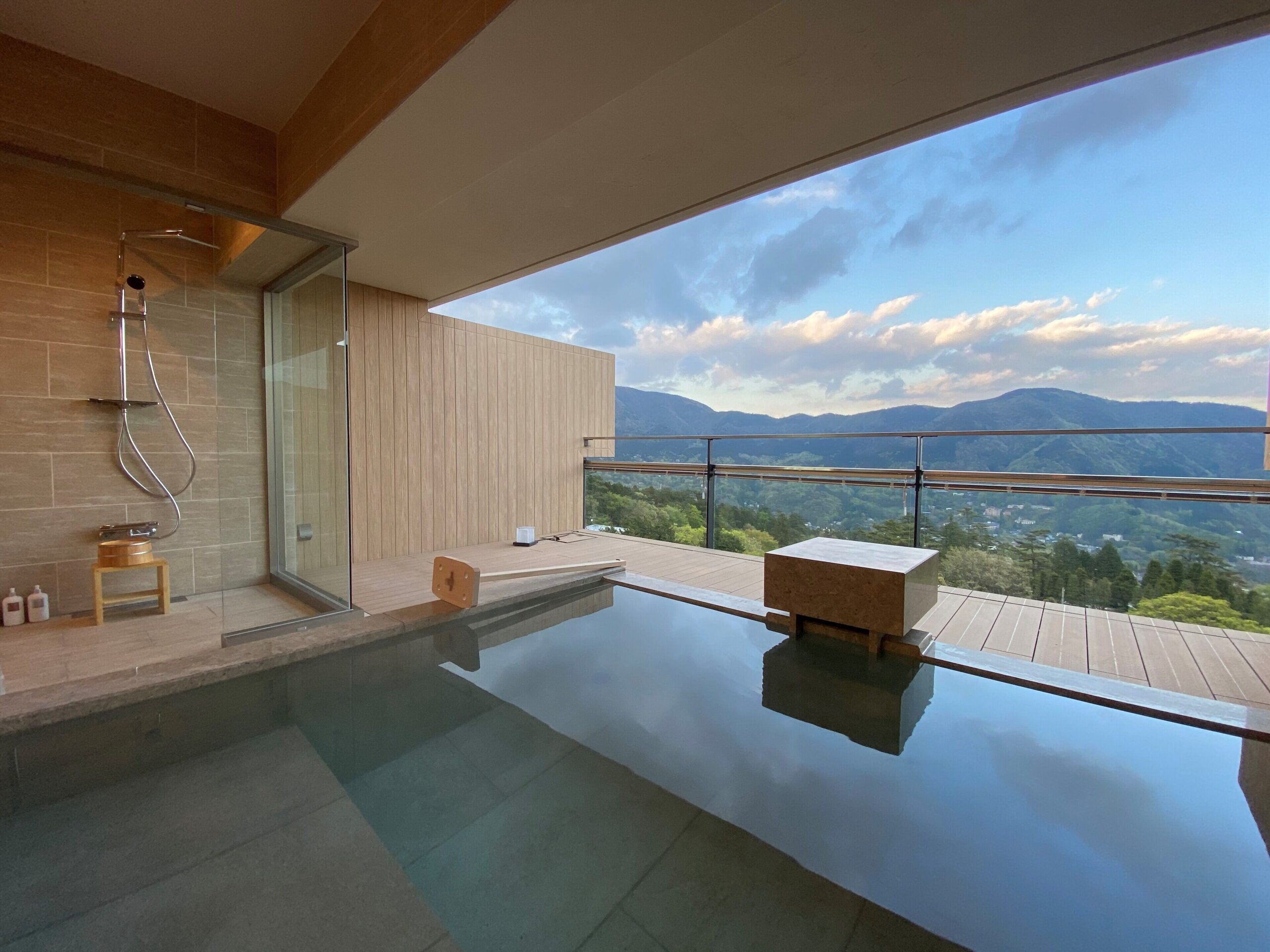 玄 箱根強羅 客室露天風呂