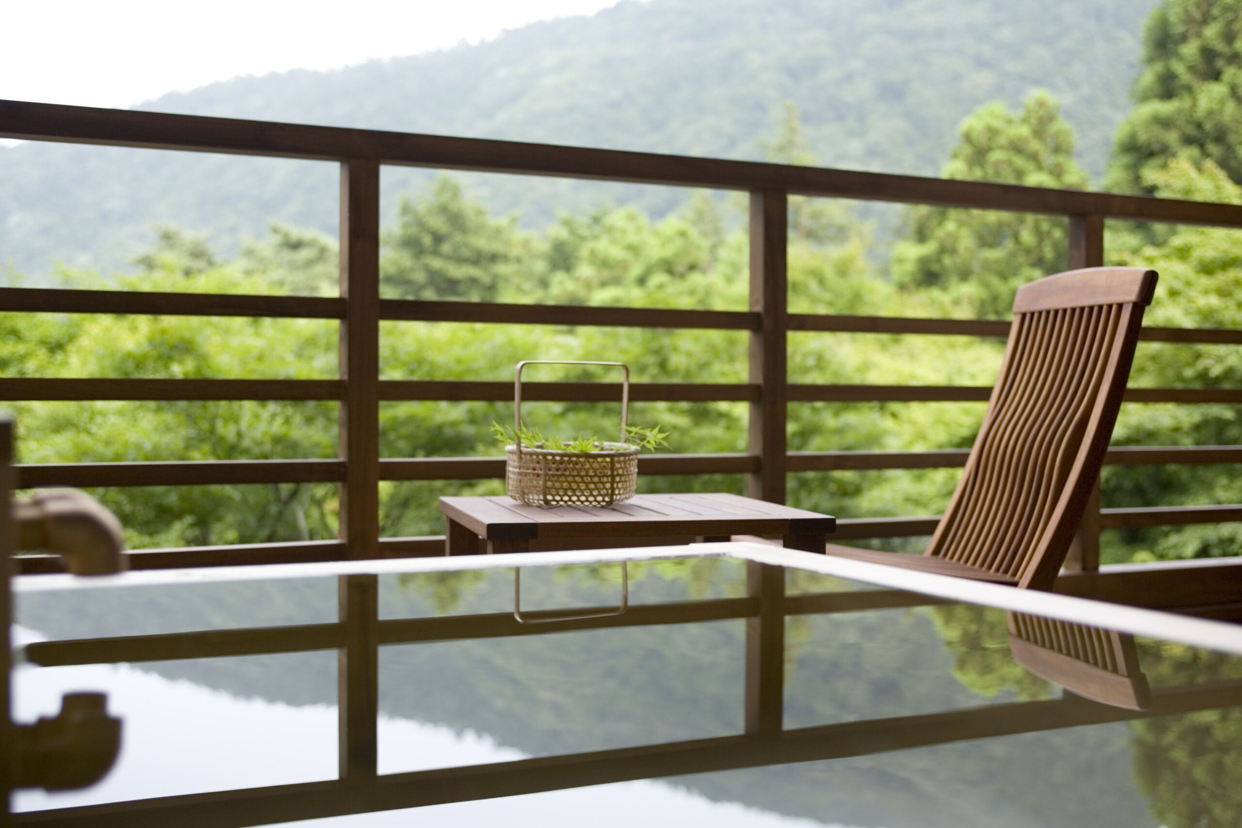 箱根小涌谷温泉 水の音 客室露天風呂