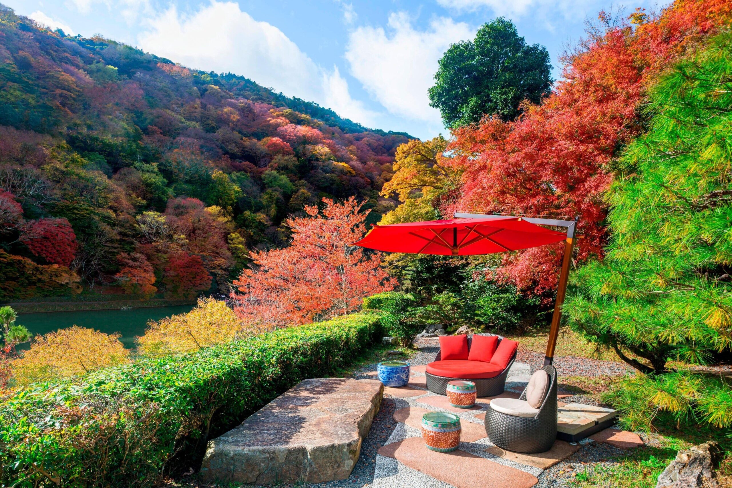 翠嵐 ラグジュアリーコレクションホテル 京都 庭園