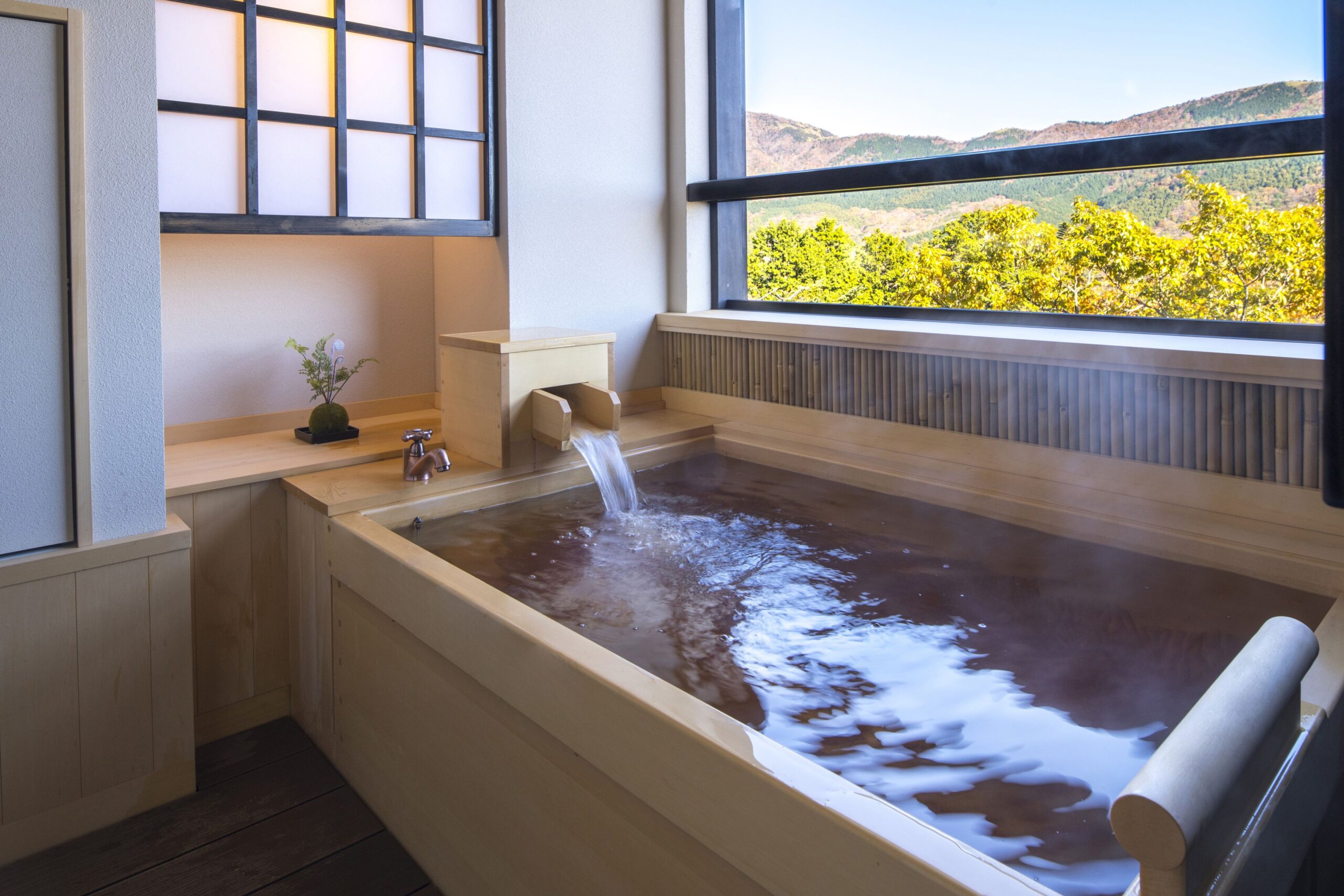 雪月花別邸 翠雲 客室露天風呂