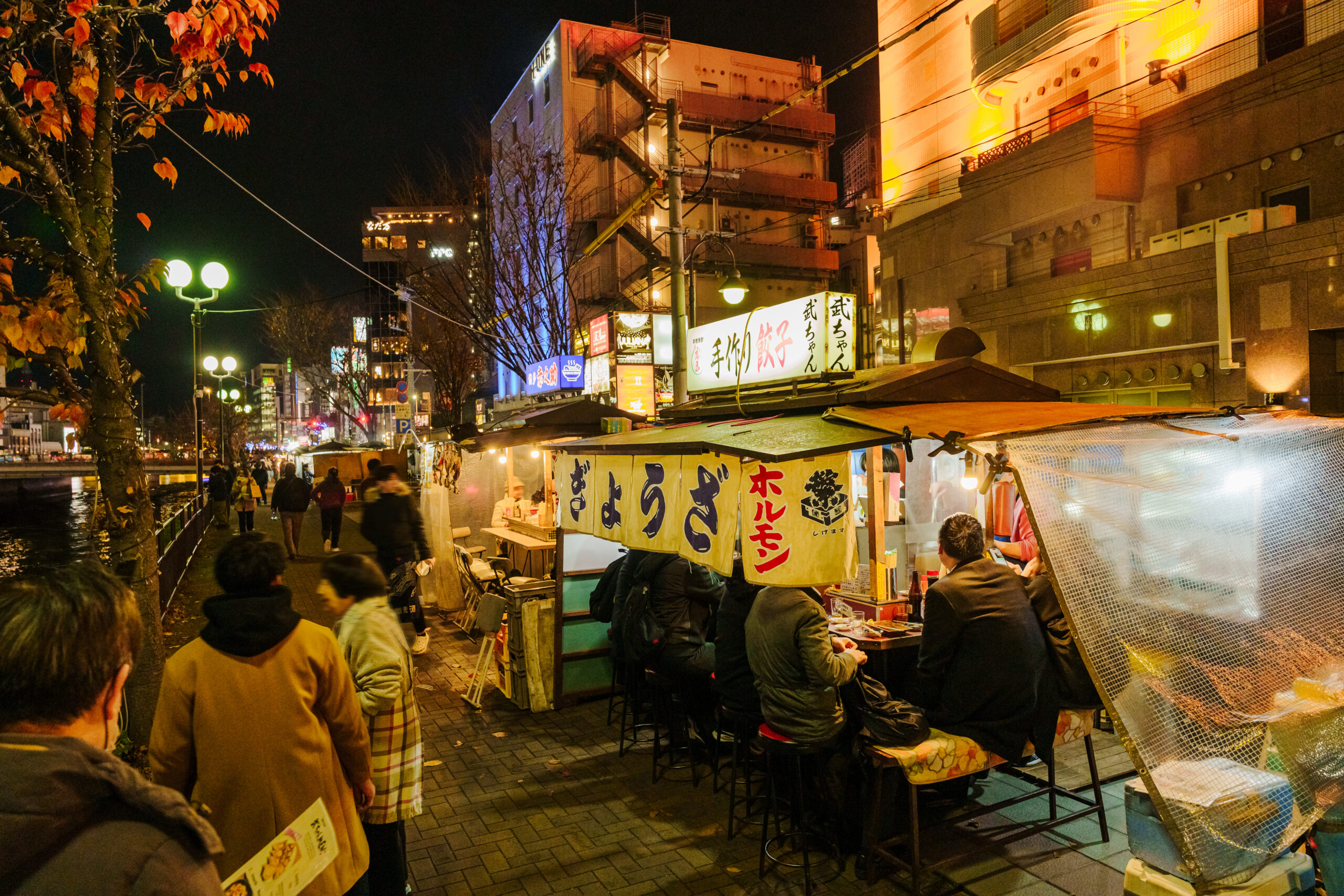 福岡中洲の屋台